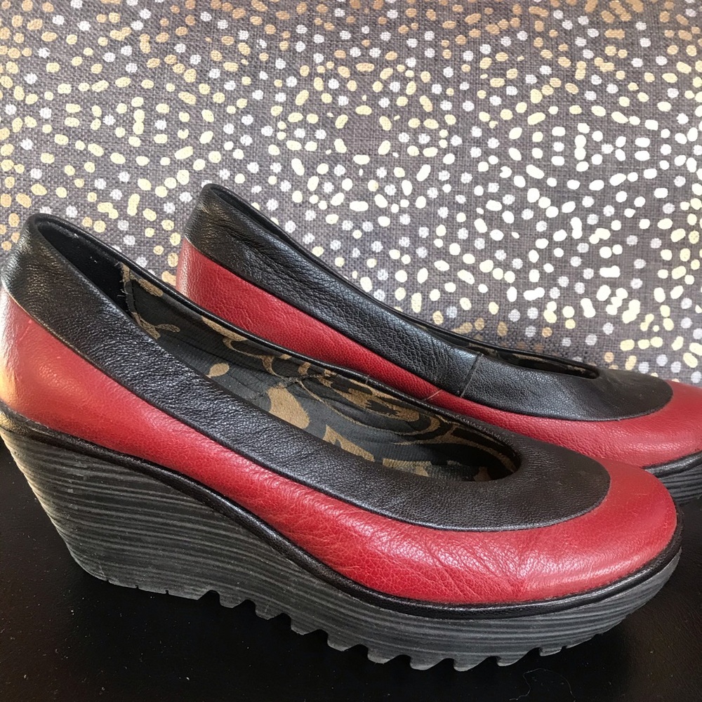 Fly London wedges . great condition!